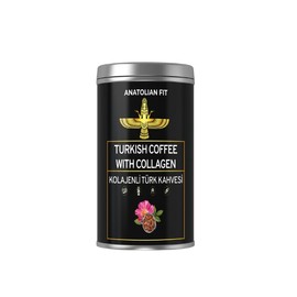 Airobazar Natural Powder Collagen Coffee for Types 1-5 | Health Boosting Collagen Supplement & Anti-Aging Benefits 250 gr 8.82 oz