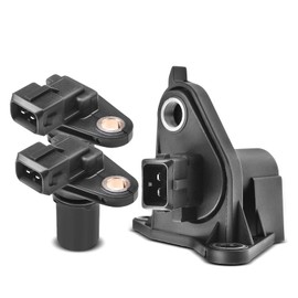 A-Premium 3-PC Engine Camshaft Crankshaft Position Sensors Compatible with Ford Explorer 1997-2010, Explorer Sport 2001-2003, Explorer Sport Trac, Mustang, Ranger & Mazda B4000 & Mercury Mountaineer