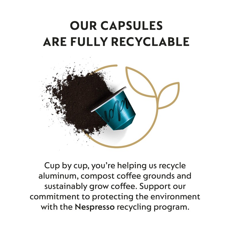 Nespresso Capsules Original Line, Indonesia Master Origin, Dark Roast Coffee,
