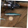 Gatuida 2pcs Fishing Rod Repair Guide Rings Durable Replacement for