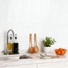 Backsplash Tile Peel and Stick, Self-Adhesive White Decorative Wall Tiles