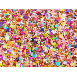 Bright Floral Multicolored Confetti Biodegradable Wedding Confetti Mix Party Decorations Decor Throwing Send Off (75g/2.5oz/1 litre)