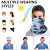 LQTSLFM Multifunktionstuch Schlauchschal, 3 Stück Multifunktionstuch,Bandana Halstuch Herren Damen,Elastisch Winddicht