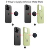 BGJRBY Mount Metal Plate（12Pack） for Magnetic Car Mount Phone Holder