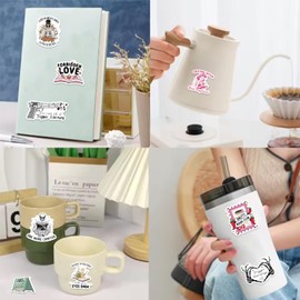 150PCS Bookish Stickers, Read Stickers Pack for Water Bootle, Funny Book Vinyl Stickers for Laptop Booktok Luggage Book Lover Teens Adults Students