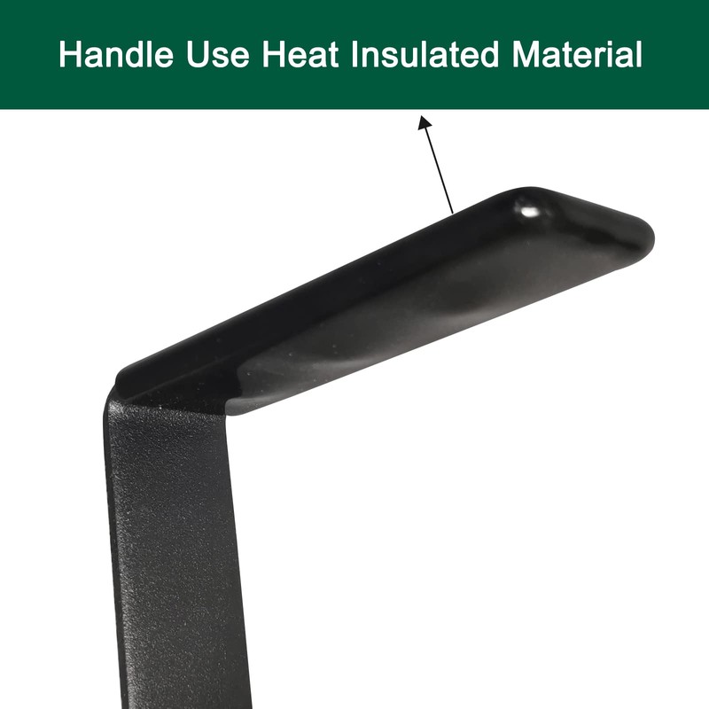 Quantfire Big Green Egg Accessories Plate Setter Lifter,BBQ Heat Deflector