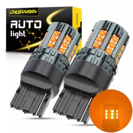 CHUSYYRAY LED Front Turn Signal Lights 7443 7440 Bulbs For Jeep Grand Cherokee 2011-2021