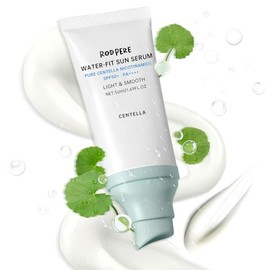 Protector Solar Centella Spf 50+ Pa++++, 50 Ml. Protector Solar Coreano Con Niacinamida Para Rostro Y Cuerpo. Sérum Solar Suave Y Acuoso Para Piel Grasa Y Seca. Hidratación Duradera, Sin Resid