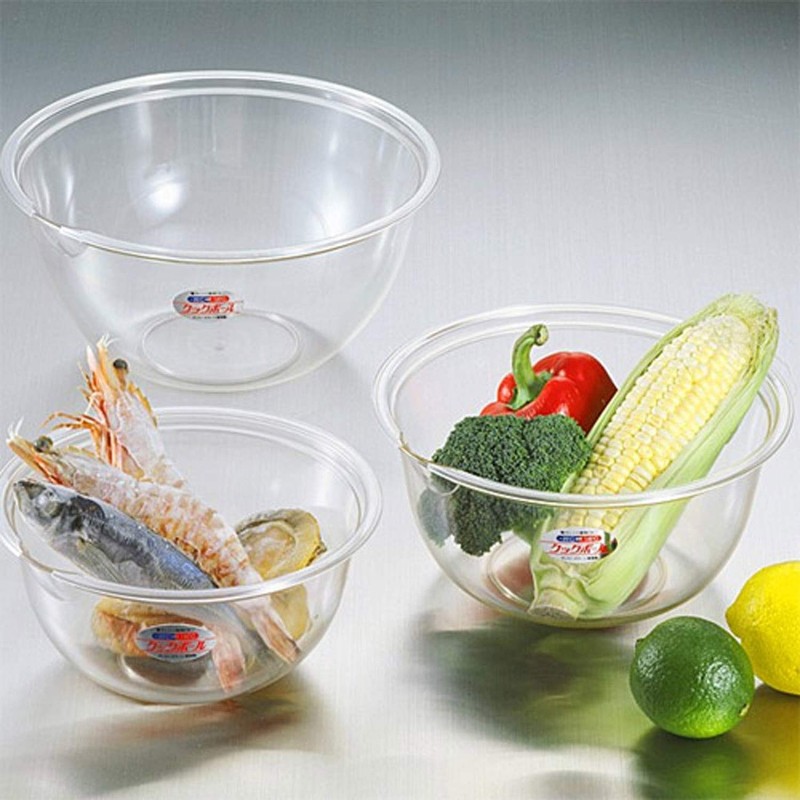 Nagao Heat-Resistant Cook Bowl Set Polycarbonate Made in Japan