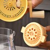Hand Juicer,Multifunctional Clear Hand Juicer Citrus Squeezer - Small Hand