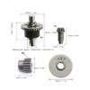 RC Car Motor Gear Kit Differential Drive Assembly for SCY