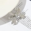 Elegant Crystal Bow Brooch Pin for Women,Vinage Sparkly Rhinestones Brooches