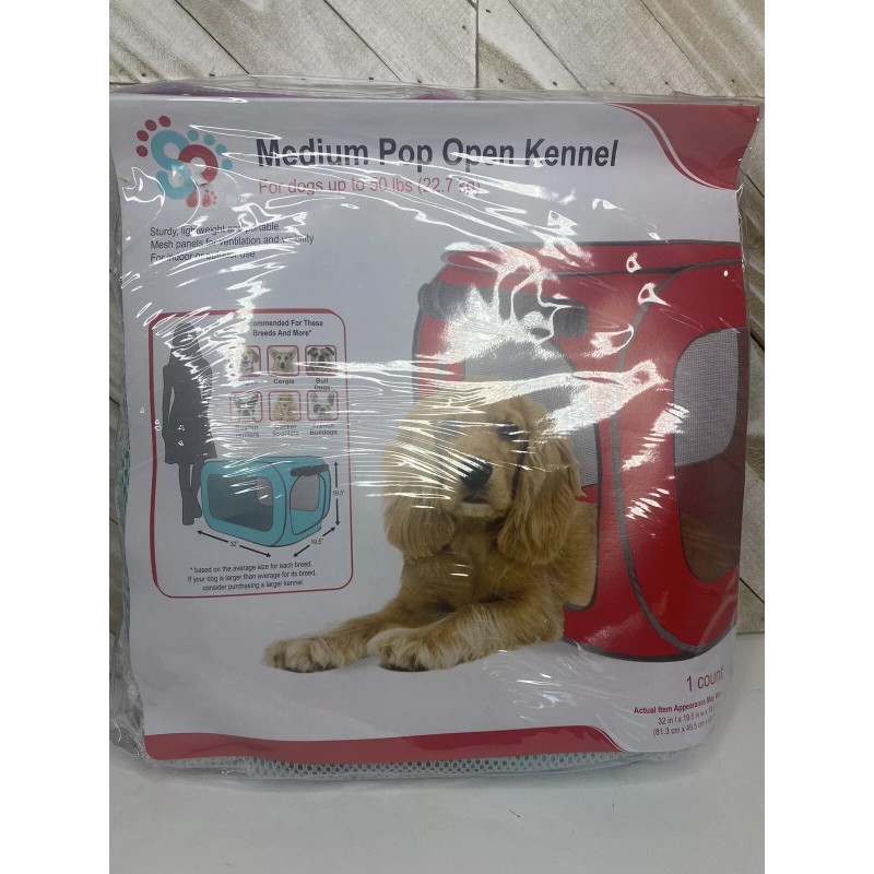 SportPet Sport Pet Pop Open Travel Soft Kennel Medium Dogs