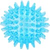 Kryoflare Soft Transparent Spiky Massage Ball, 7 CM, Blue for