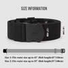 WHIPPY Mens Elastic Stretch Belt Unisex Adventure Web Belt for