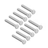 10 x Hex Head Set Screw Bolts M10 x 40mm,