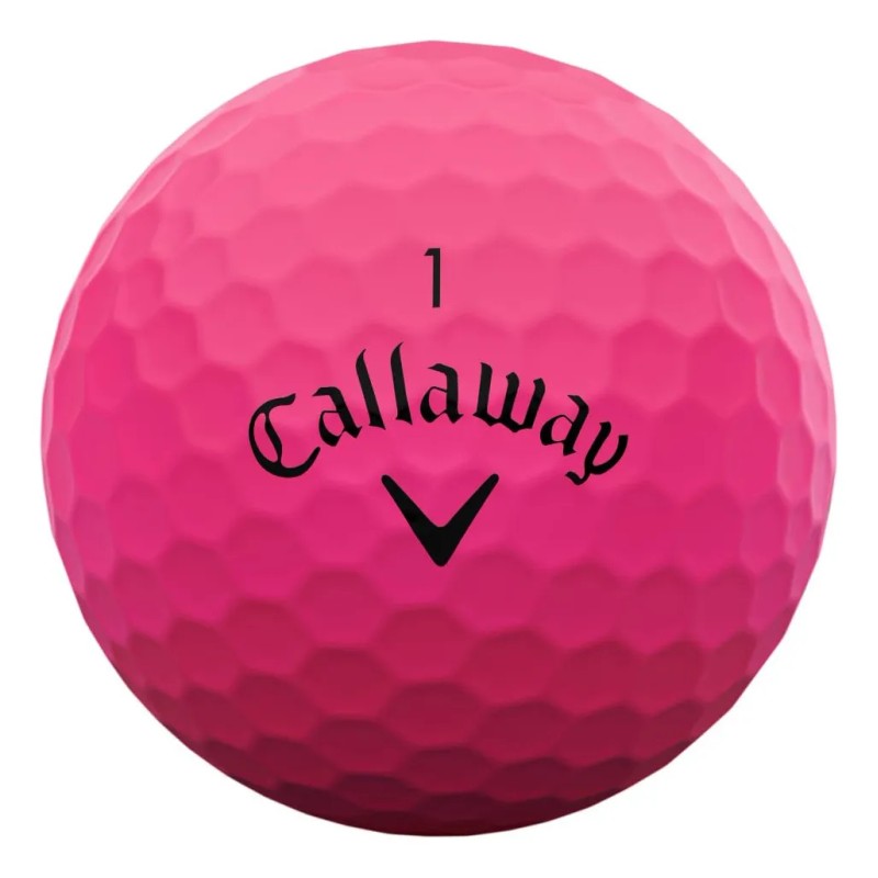 Pelotas De Golf Callaway Supersoft 2025 Rosa