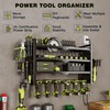 NattyDot Power Tool Organizer Wall Mount with Charging Station 4