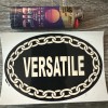 GET Versatile Bumper Sticker Decal 3x4.5 Inches Chain Link Design