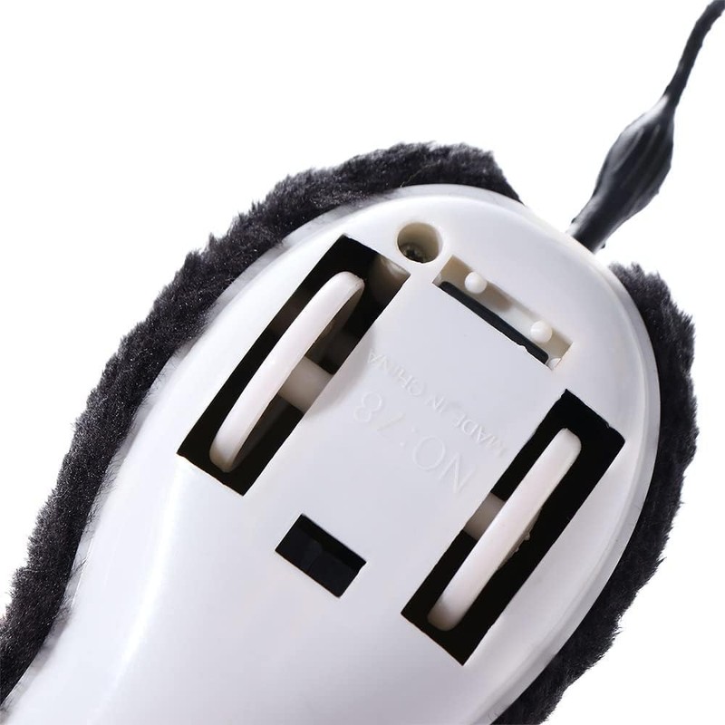 YSSZAM Black Funny Clockwork Toy, Plush Mouse Toy Wind Up