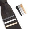 A Set of 6 Tie Clips, Men's Thin Tie Clip