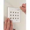 Legrand On-Q WP3412WH 12 Port Keystone Two Gang Wall Plate,