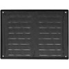 10" x 7.5" Inch (Outer Dimensions) - Anthracite Air Vent