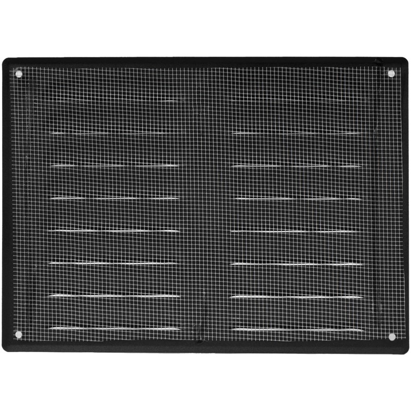 10" x 7.5" Inch (Outer Dimensions) - Anthracite Air Vent