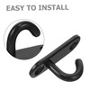 Totority 4Pcs Stainless Steel Pad Eye Hooks for Ceiling and