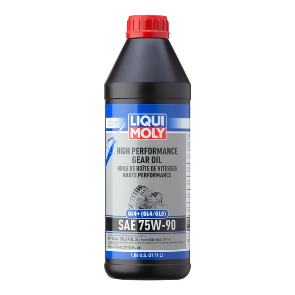 Liqui Moly 20012 SAE 75W-90 GL-4 Gear Oil - 1 Liter