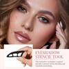 4PCS Eyeliner Stencil, Eyetour Eyeshadow Tool, Eyeliner Tool, Reusable Eyeshadow