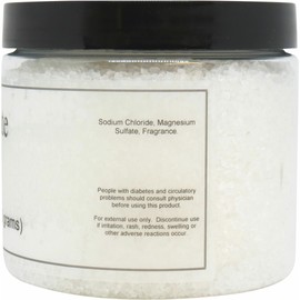Jasmine Bath Salts by Eclectic Lady, 8 ounces