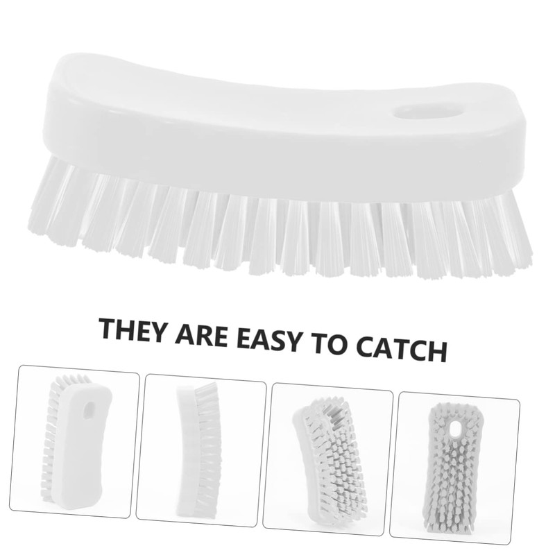 BIUDECO 2pcs Nail Care Tools Brush for Fingernail Scrubbing Cleaning