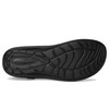 Aetrex Skyler Zehensandalen, Schwarz, geprägt, 38 EU