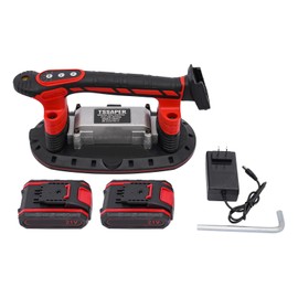 Tile Installation Tool Vibration Machine, Poratable Handheld Tiling Leveling Laying Tile Vibration Tool w/ 2000 mAh Battery, 2 Work Modes, 6 Speeds Adjustable, for Granite, Glass, Ceramic, Tiles