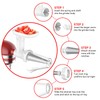 Fruit & Vegetable Strainer Attachment Set for Kitchenaid Stand Mixer,