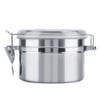 Airtight Coffee Container, Stainless Steel Coffee Container with Cover for