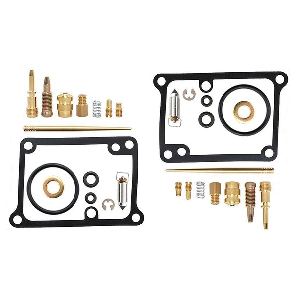 2-Set Carburetor Carb Rebuild Repair Kit for Yamaha Banshee YFZ350