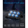 AICHESON AICHESON Laptop Cooling Pad for 12-15.6 Inch, 6 Cooler