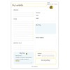 A5 Self Care Daily Planner Pad Desk Pad Cute To