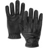 normani Security Quartz Sand Gloves Genuine Leather Fleece / Black