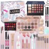 LAZORA- Kit de maquillaje todo en uno Contiene una amplia