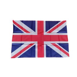 Durable Rayon 31010 Large Union Jack Flag Queens Jubilee Fabric British World Cup 36 Inch x 24 Inch,Red,White,Blue