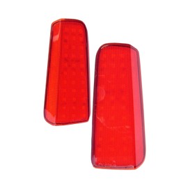 Custom Alphard 30 Series Hybrid Vellfire 30 Series LED Reflector with Reflective Function, Red