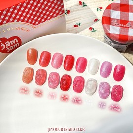 Yogurt Gel Jam Jam 8 types of single items Syrup Glitter Gel / 요거트젤 잼잼 8종 단품 시럽글리터젤