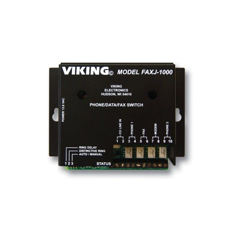 VIKING FaxJack Phone/Fax Switch