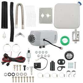 ANTUKO 12V Diesel Air Heater Muffler Kit Replacement for RV Car Bus Motorhome Boats