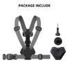 SUREWO Magnetic Quick Release Adjustable Chest Mount Harness Compatible with