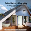 Solar Shed Light Pendant Light Pull wire Chandelier Auto Dusk