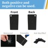 Furniture Levelers, 35 Piece Jar, Plastic Shims for Leveling, Black